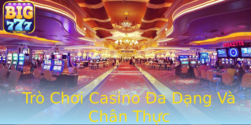 Trò Chơi Casino Đa Dạng Và Chân Thực Trò Chơi Casino Đa Dạng Và Chân Thực
